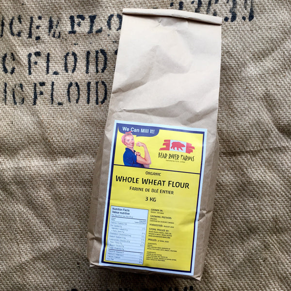 Bear River Farms - Whole Wheat Flour (3kg)