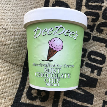 Dee Dees - Mint Chocolate Chip Ice Cream (500ml)