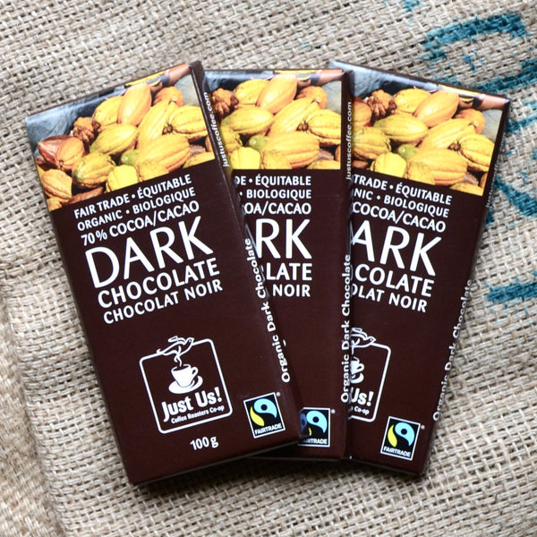 Just Us! - Dark Chocolate Bar (100g EA)