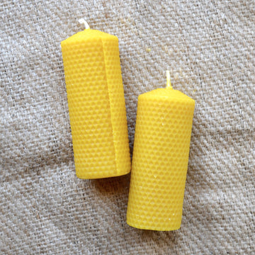 Kittilsen's - Honeycomb Pillar Candle