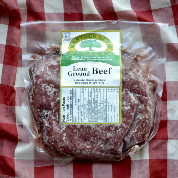 Oulton’s/Martock Glen - Lean Ground Beef (EA)