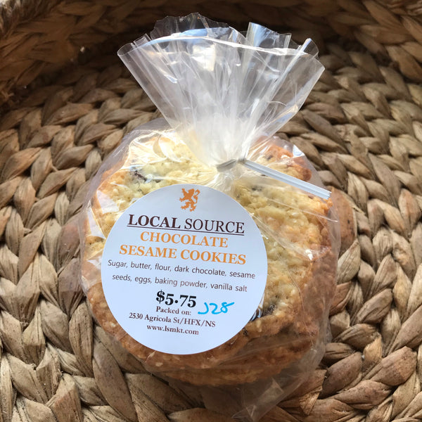 Local Source - Chocolate Sesame Cookies (6pk)